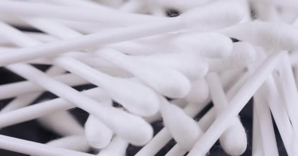 Palos de algodón a granel — Vídeos de Stock