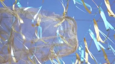 Dekoratif bant ve bulut