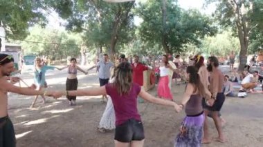 Odessa, Ukrayna - Temmuz 2016: Etno ezoterik festival muhteşem şehir. Temmuz 2016 Odessa, Ukrayna