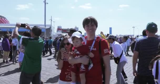 Tifosi di calcio dell'Argentina — Video Stock