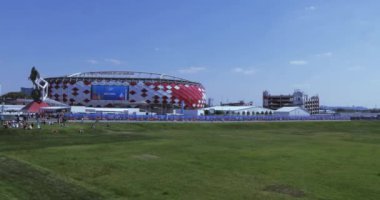Spartak stadyumu görünümünü