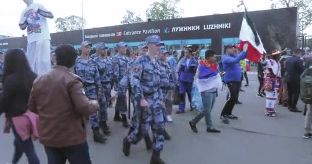 National Guard of the Russian Federation — Stock Video