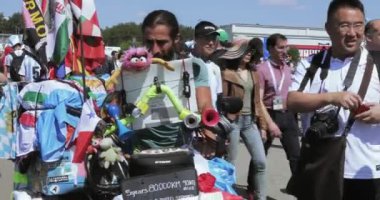 Bisiklet gezgin hayranları arasında