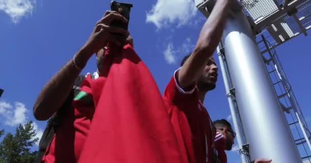 Les fans de football de Marokko — Video