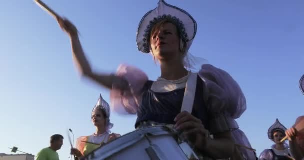 Musiciens avant le match — Video