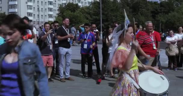 Musiciens avant le match kokoshnik — Video