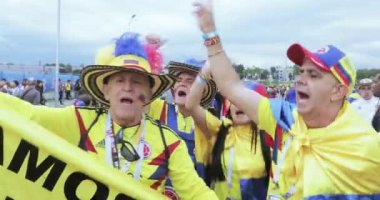 Futbol taraftarları Kolombiya