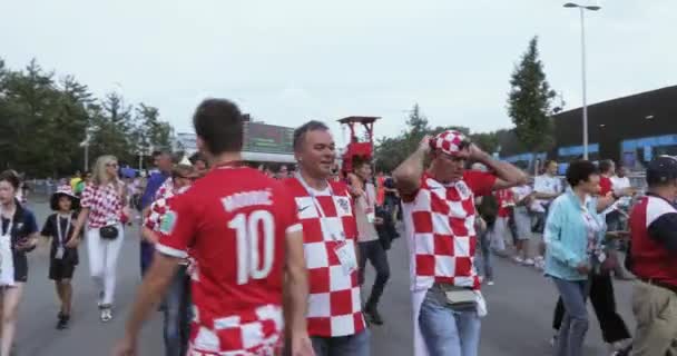 Les fans de football de Final — Video