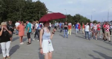 Maçtan önce müzisyenler