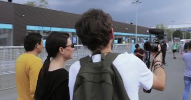 Blogger video kendini vuruyor