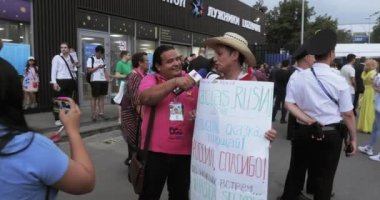 Rusya için Şükran ile fan