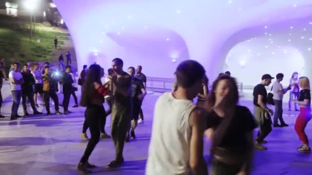 Dança em Zaryadye — Vídeo de Stock