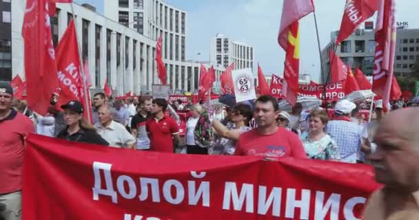 Dohodnuté jednání proti zvyšování — Stock video