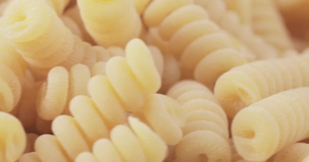 硬质小麦面食弹簧 — 图库视频影像