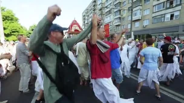 Ukraine Dnepr Mai 2018 Vaishnava Vedic Festival Festival Des Chars — Video