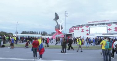 Futbol taraftarları Kolombiya