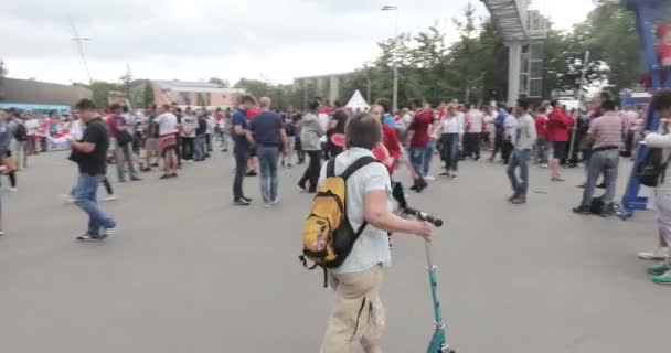 Futbolistas de Croacia — Vídeo de stock