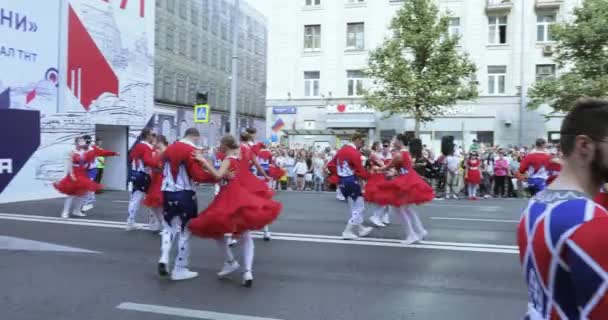 Desempenho de balé na celebração — Vídeo de Stock