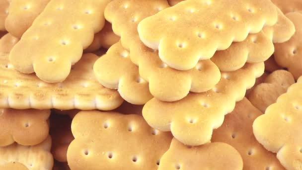 Lenten cookies in bulk — Stock Video