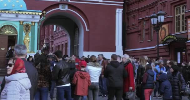 Nulových kilometrů v Moskvě — Stock video