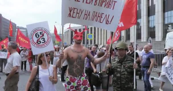 Overeengekomen ontmoeting tegen een verhoging van de soort — Stockvideo