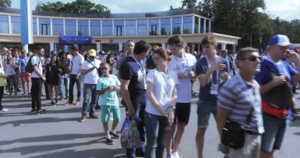 Futbolistas de Francia — Vídeo de stock