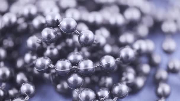 Perles noires en plastique — Video