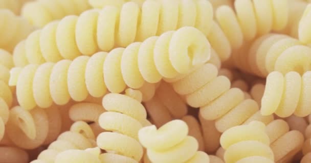 Pasta springs from durum wheat — Stock Video