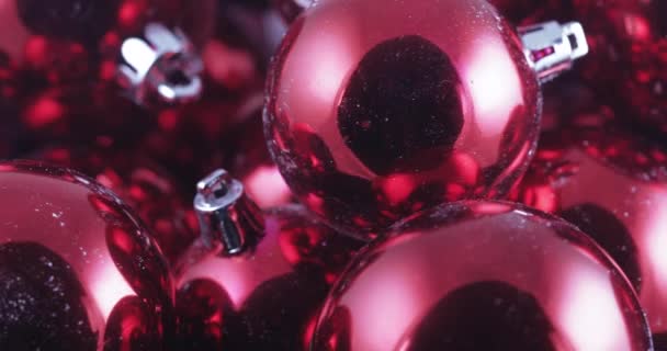 在散装圣诞球 — 图库视频影像