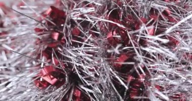 Bokeh Noel tinsel