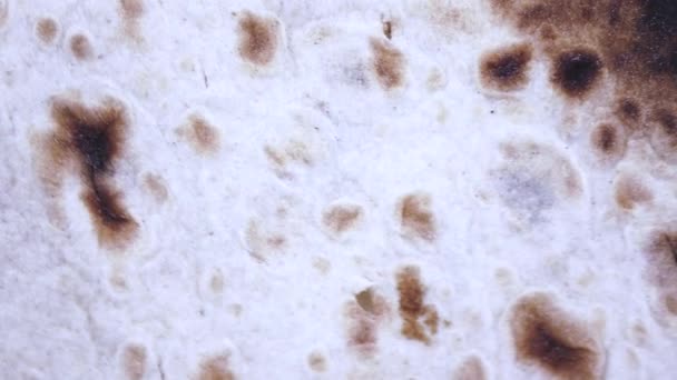 薄面包的质地 — 图库视频影像