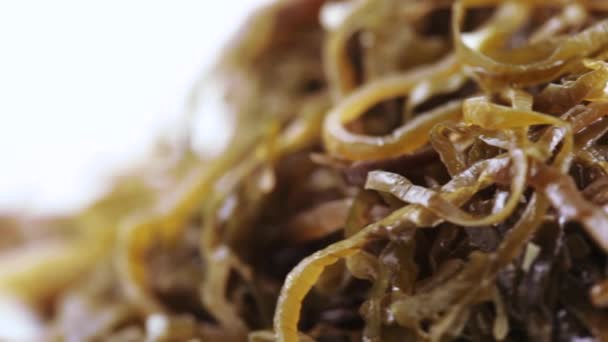海草大块食用 — 图库视频影像