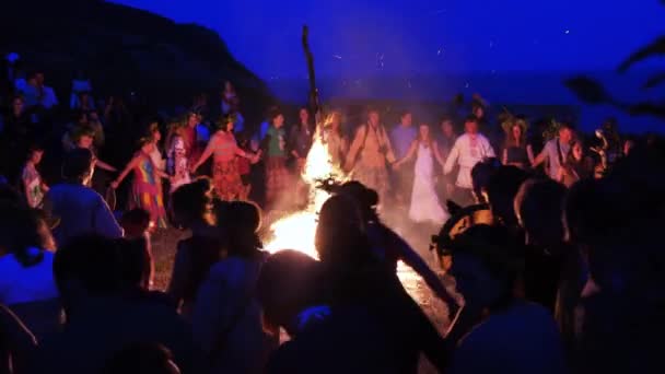 Fest av Ivan Kupala — Stockvideo