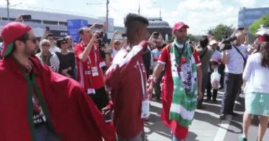 Maçtan önce müzisyenler