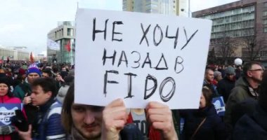 Internet özgürlüğü için miting