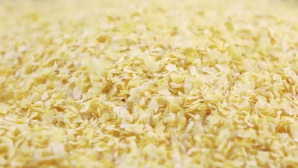 Corn flakes wholegrain — Stock Video