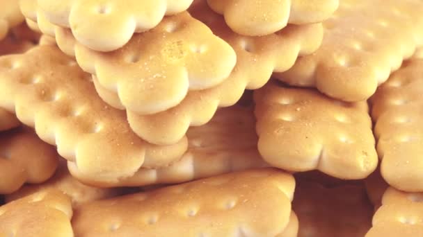 Lenten cookies in bulk — Stock Video