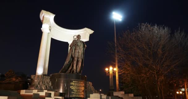 Denkmal für Alexander den Zweiten — Stockvideo