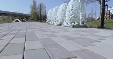 Parktaki paskalya yumurtaları