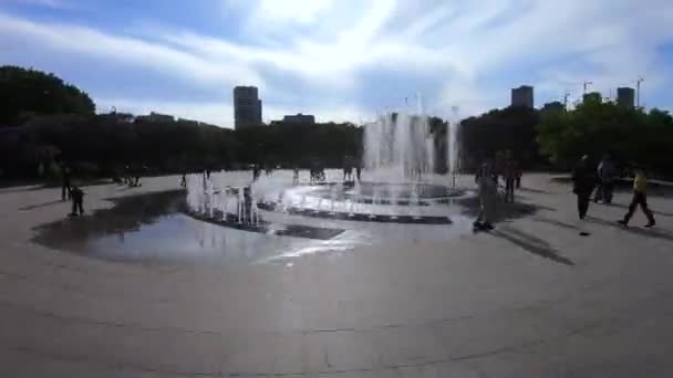 Moskova'da leylak Bahçe — Stok video