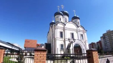 Kutsal erdemli savaşçı Theodore Ushakov'un Tapınağı