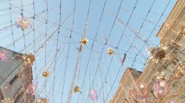 Tel sokak Nikolskaya üzerinde ışıklar