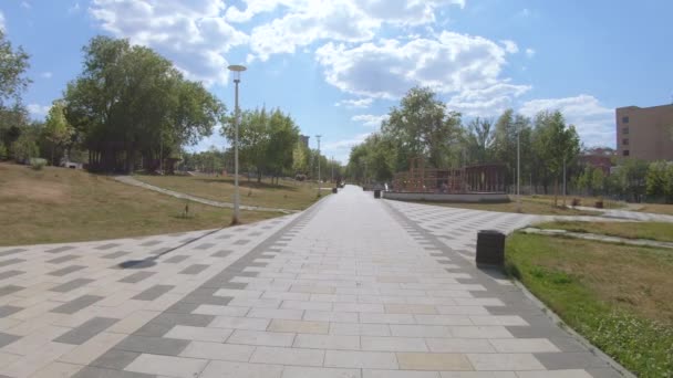 Academic Park in Moscow — Stock Video