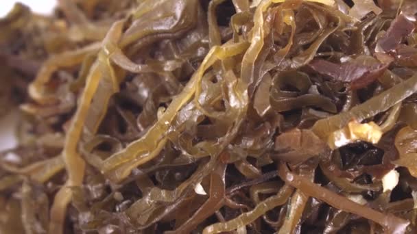 Морские водоросли съедобные оптом — стоковое видео