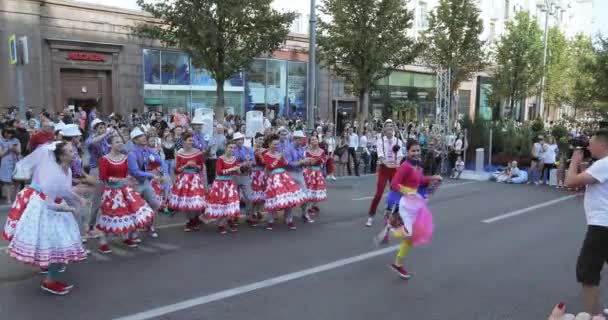 Actuación de ballet en la celebración — Vídeos de Stock