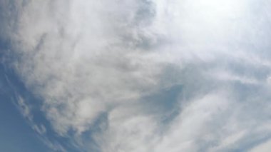 Gün doğumu gökyüzünün timelapse