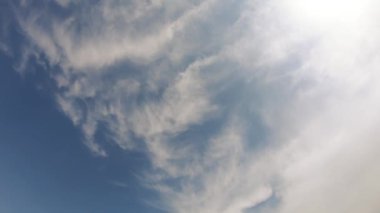 Gün doğumu gökyüzünün timelapse