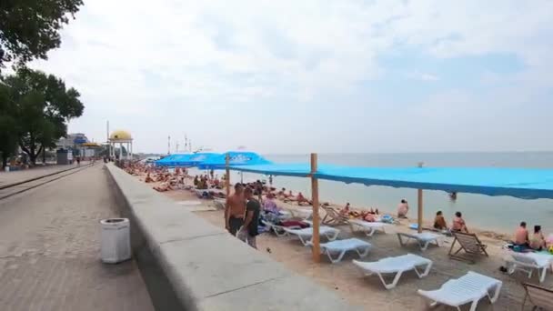 Plage municipale de Berdyansk — Video