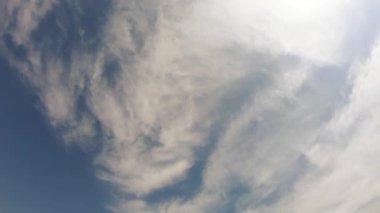 Gün doğumu gökyüzünün timelapse