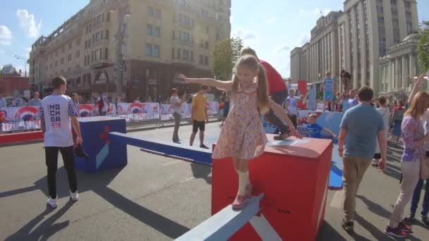 Zone d'entraînement sportif Boules de jongleur — Video